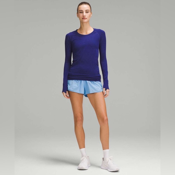 Lululemon Athletica Royal Blue Crew Neck Top - Picture 4 of 5